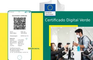 Pasaporte Europeo certificado digital verde